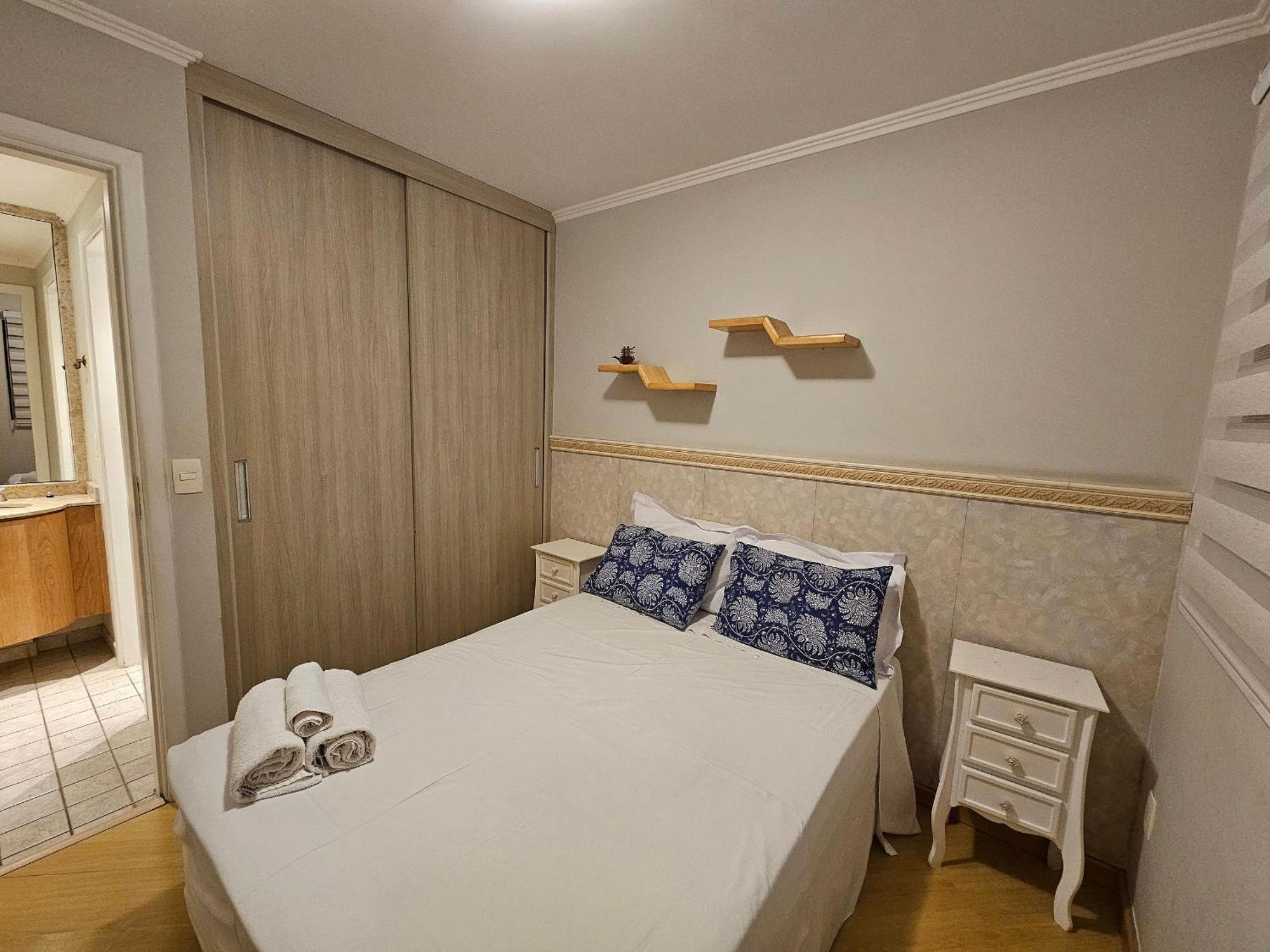 Flat Apart/Hotel Com Uma Suite E Cozinha Completa São Paulo Kültér fotó