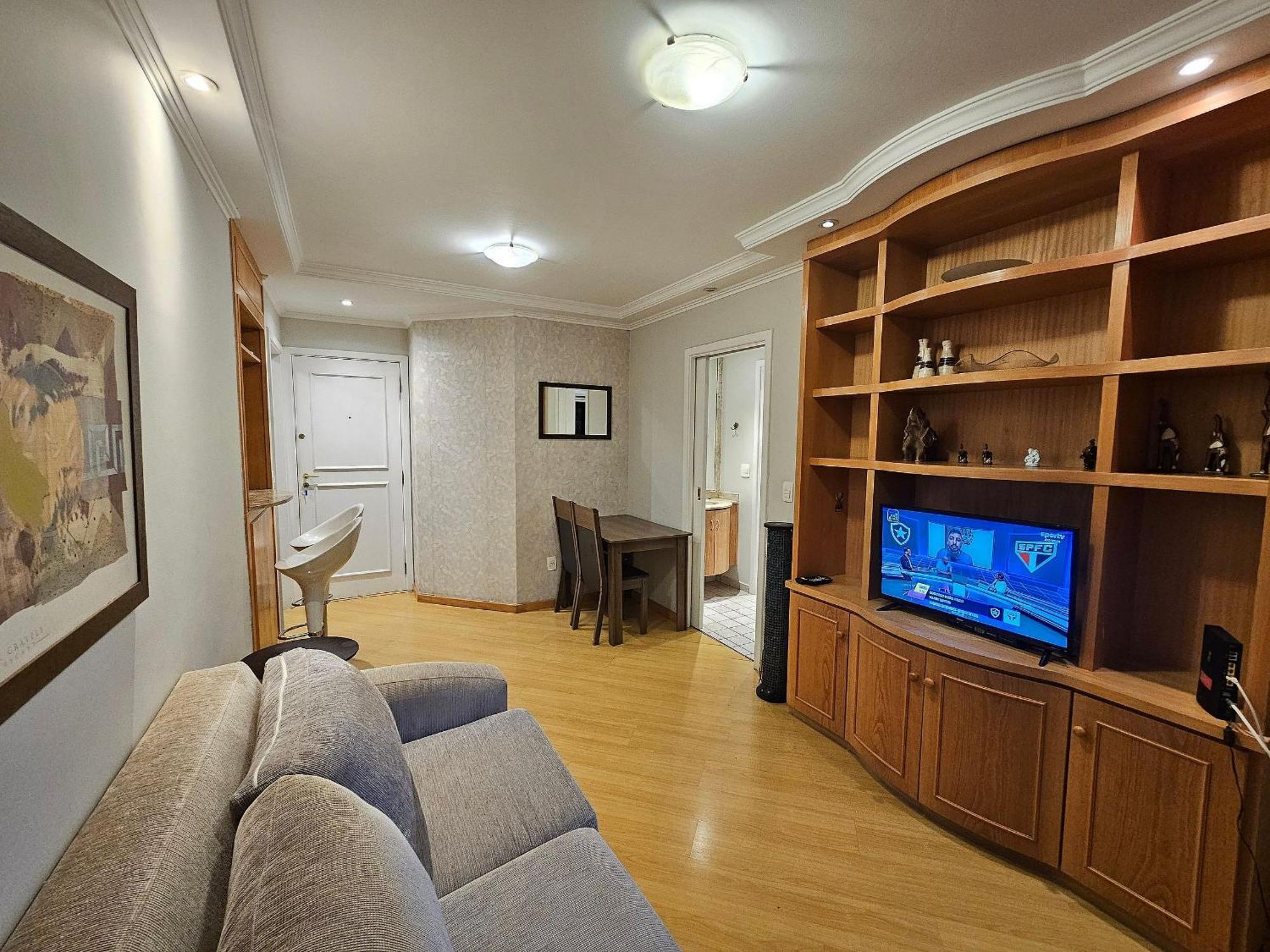 Flat Apart/Hotel Com Uma Suite E Cozinha Completa São Paulo Kültér fotó