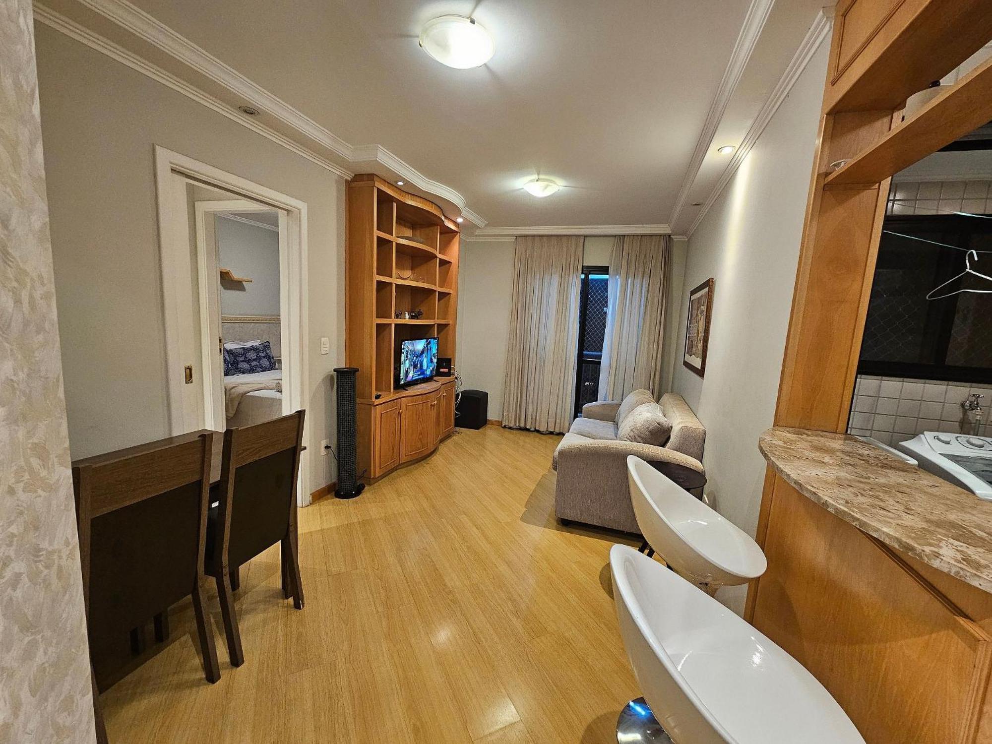 Flat Apart/Hotel Com Uma Suite E Cozinha Completa São Paulo Kültér fotó