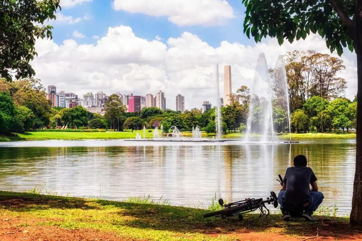Flat Apart/Hotel Com Uma Suite E Cozinha Completa São Paulo Kültér fotó